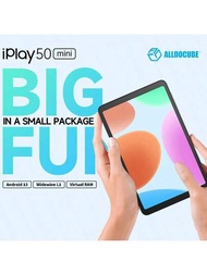 Alldocube Iplay 50 迷你版 4+64gb T811 Android 13 Widewine L1 虛擬ram 八核心 支援512gb的microsd卡 雙sim4g Lte 3.8v/4000mah 8.4英寸高對比度屏幕