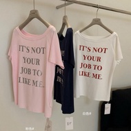 WGWE•: Off-the-shoulder T-shirt short sleeve 5866 wgwe QC product