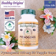 French Pine Bark Extract Pycnogenol 100 mg 60 Veggie Caps-Healthy Origins