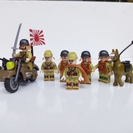 Lego WW2 Japan Minifigure Japan