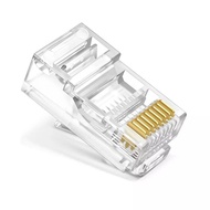 Rj45 Lan Plug Connector 8 Pin Copper For 2 Gram Cat6 Utp Cable RJ45 Connector RJ45 RJ45 Cable