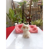 3D cat silicone mold series 3