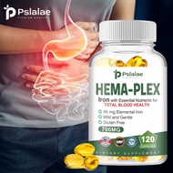 Hema-Plex Iron 700mg - Iron with Essential Nutrients for Overall Blood Health, Gentle & Gluten Free,