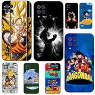 case For Samsung Galaxy M62 F62 4G Case Silicon Phone Back Cover Soft black tpu m625 Dragon Ball Gok
