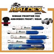 Nissan Frontier D22 1997 WALDEX Heavy Duty Gas Absorber Front / Rear Supreme 34C Suspension