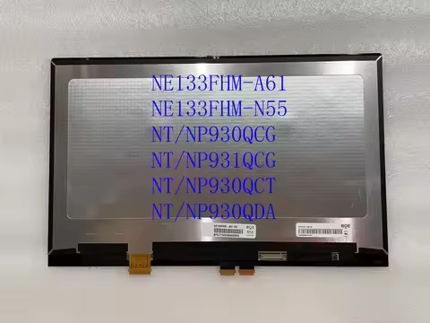 13.3 inch FHD Laptop LCD Display For Samsung Galaxy Book Flex NT/NP930QCG NP931QCG NP930QCT NP930QDA