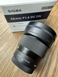 99% Sigma 56mm f1.4 DC DN for Fuji XF X mount