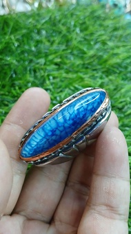 batu akik pandan biru langit