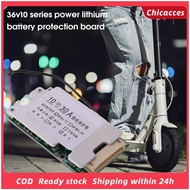 ChicAcces Lithium Battery Protection Board Safe Charging with Balance PCB 36V10S Over Current Protection 18650 Battery Charge Board for Electric Vehicles