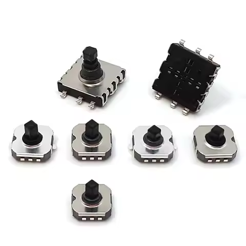 10PCS Five-way switch 7x7x5H six-foot 7x7x6 patch 10X10X9 multi-directional button navigation key sw