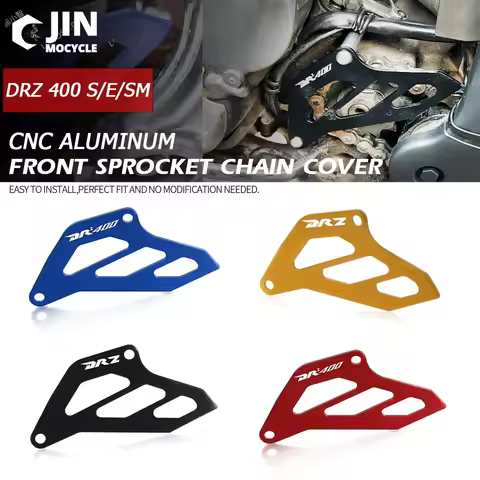 Motorcycle Front Sprocket Chain Cover FOR SUZUKI DRZ400SM DRZ400S 2005 -2022 DRZ 400 DRZ400E DRZ400 