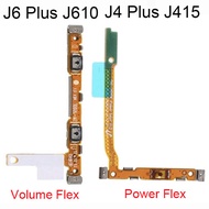 แพรสวิทซ์พาวเวอร์ Samsung J4 Plus  J6 J8 A6 แพรเพิ่มเสียงลดเสียง Power Button Flex Cable Volume Button For SAMSUNG J6+ J4+ J415 J610 J6 J600 A6 A600 J8 J810