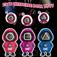 Korean Squid Game Face-changing Doll Toy Anime Doll Ornaments Trendy Model Play B8n0