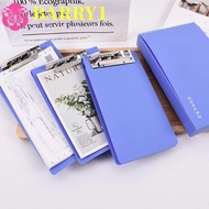 BARRY1 Clipboard File Box Case A4/A5/A6/B6 Blue Writing Clipboard File Organizer Finance Officer Sch