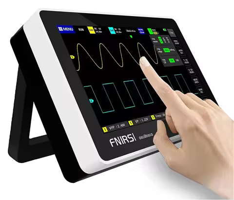 FNIRSI-1013D Digital Storage Oscilloscope 2 Channel 100M Bandwidth 1GSa/s Sampling Rate Touch Screen
