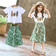 Girls Trendy Short-Sleeved Two-Piece Skirt 8 Days 9 Girls Trendy Short-Sleeved Two-Piece Skirt 12 Ye