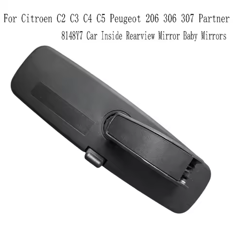8148Y7 Car Inside Rearview Mirror Baby Mirrors For Citroen C2 C3 C4 C5 Peugeot 206 306 307 Partner