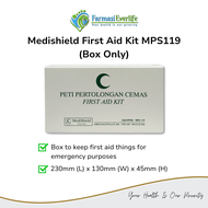 Medishield First Aid - Peti Pertolongan Cemas MPS119 (Box Only)