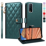 For Vivo Y12S Y12A Y20T Y20A Y20G Y20S G Y20i Y20 2021 Y11 Phone Case Zipper Magnetic Fragrant Wind 