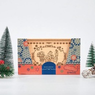 狸貓木製藝術木盤 - MokuMori 聖誕系列