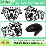 For GSXR1000 2000 2001 2002 ABS Plastic Fairing Kit 00 01 02 GSXR 1000 Motorcycle Fairing Bodywork A