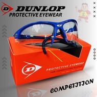 Dunlop Squash Goggles Protective Eyewear Competition Racquetball Eye Protector Blue