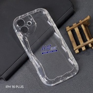 iphone 16 iphone 16 Plus iphone 16 Pro iphone 16 Pro Max Case Melting Softcase Silicone Wave Clear C
