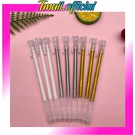 TMALL Samoyed Ink Pen White Ink Pen Gold/ Silver Gel Ink Pen Metallic Pen S118