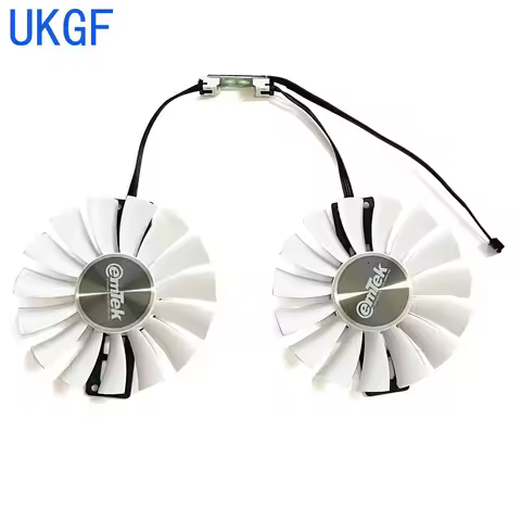 Brand New Original 4 PIN 85MM FD9015U12S DC 12V 0.55A for EMTek GeForce GTX 1060 6GB HV White Monste