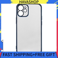 Havashop Ultra Thin Mobile Phone Covers Full Body Protective Case for iPhone 12Mini
