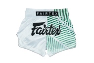 Fairtex Muay Thai Shorts - BS1923 Racer White (ขาว)