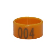 100Pcs 1.6/1.8/2.0 cm Plastic Open Type Chicken Duck Goose Digital Foot Ring