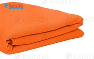 1KG KAIN COTTON COMBED 20S ORANGE (BAHAN KAOS)