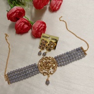 Choker Set /Ready Stock Choker Set / Indian Choker / Indian Necklace Set / Bollywood Choker Sets / T