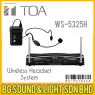 TOA WS-5325H Wireless Headworn System / WS5325H / WS 5325 H /
