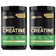 Optimum Nutrition Micronized Creatine Monohydrate Powder, Unflavored, 120 Servings, 600 Grams (Packa