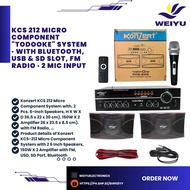Konzert KCS-212 Karaoke Amplifier & Speaker