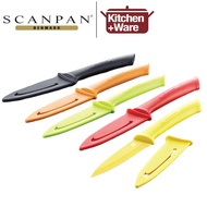 SCANPAN Spectrum 9cm Utility Knife with Sheath | Fruit Knife