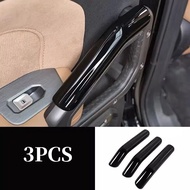 aihei สำหรับ Chery Jetour Traveler T2 2023-2026 อุปกรณ์เสริม Abs คาร์บอนไม้ Grain ภายในประตู Armrest