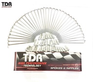 JARI JARI RUJI TDR RACING 120 VARIO BEAT DEPAN VELG 14