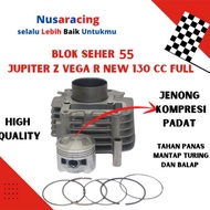 PAKET BORE UP 130 CC JUPITER Z VEGA R NEW BLOK SEHER BORE UP 55.25 JAPAN SPEC53 MM VEGA ZR JUPITER Z