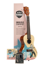 Kala Learn-To-Play Concert Ukulele Starter Kit (includes tuner free online lessons and instruction booklet)