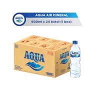 AQUA Air Mineral 600ml x 24 botol (1 dus)