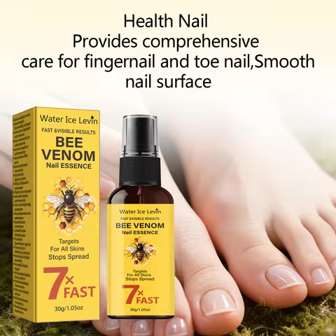 Bee Venom Nail Essence - 7X Fast Acting, Stops Spread, Suitable for All Skins, Professional Nail Car