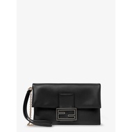 [Pre-order] Fendi Mamma Baguette leather crossbody bag - Nero Oro Soft