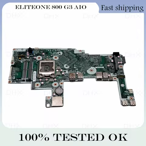 917513-001 918600-001 DDR4 Mainboard For HP EliteOne 800 G3 AIO Motherboard 100% Tested Fully Work