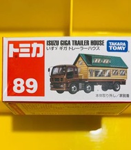 Tomica 車 89  Isuzu  Giga  Trailer  House