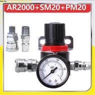 Air regulator manometer AR-2000 kran pengatur tekanan spray gun AR2000