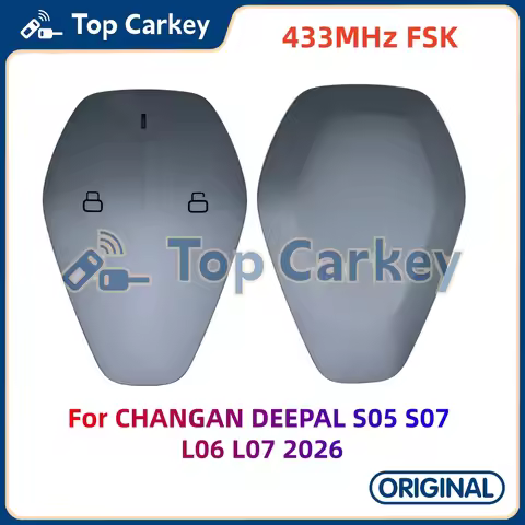 Key TopCarkey Original Smart Remote Key 433MHz FSK for CHANGAN DEEPAL S05 S07 L06 L07 2026