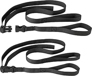 Shupakul 2 Pcs Pontoon Ladder Pull Up Straps,19.5 to 56 Inch Adjustable Marine Ladder Strap with Buc